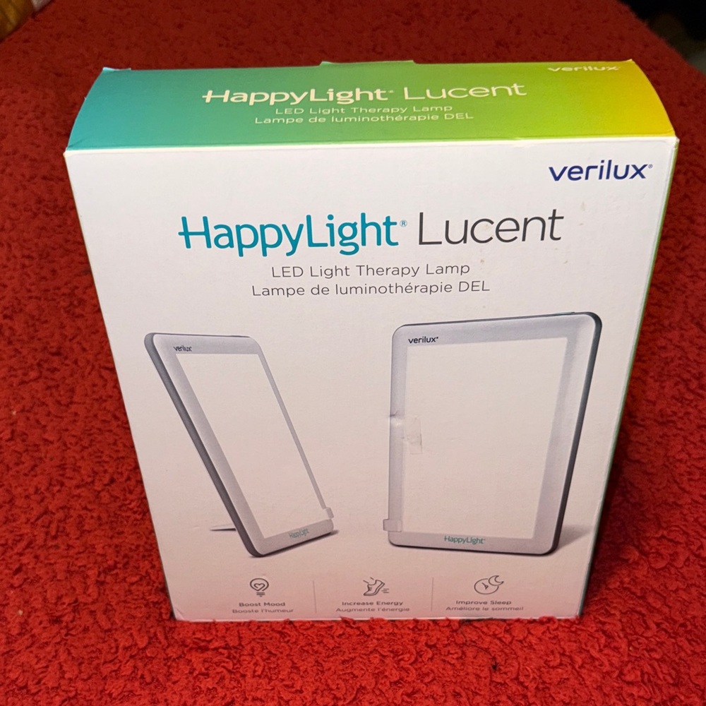 Verilux HappyLight Lucent LED Therapy Lamp - White
